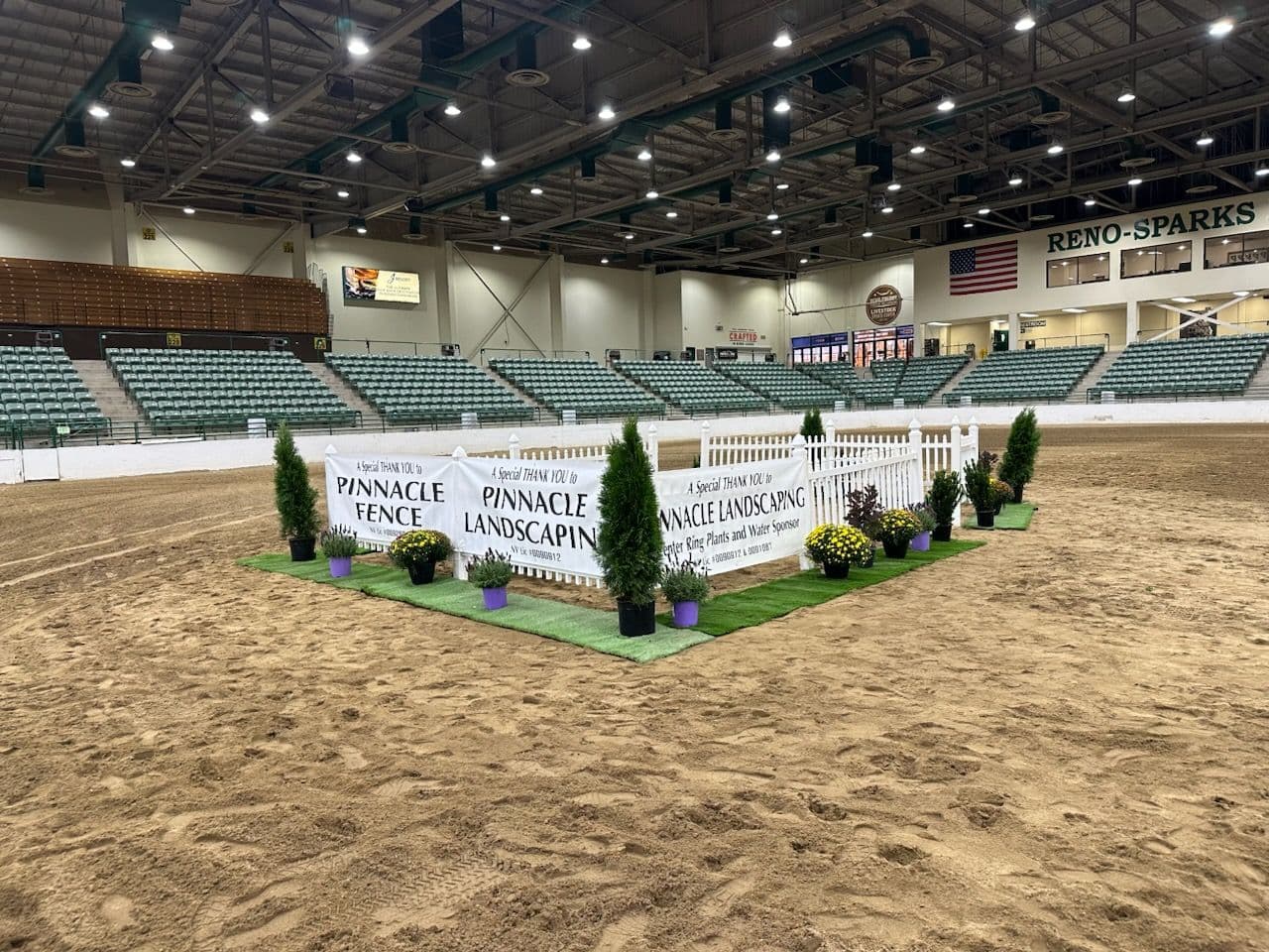 Center Ring Ready for Region 3 Arabian Show image